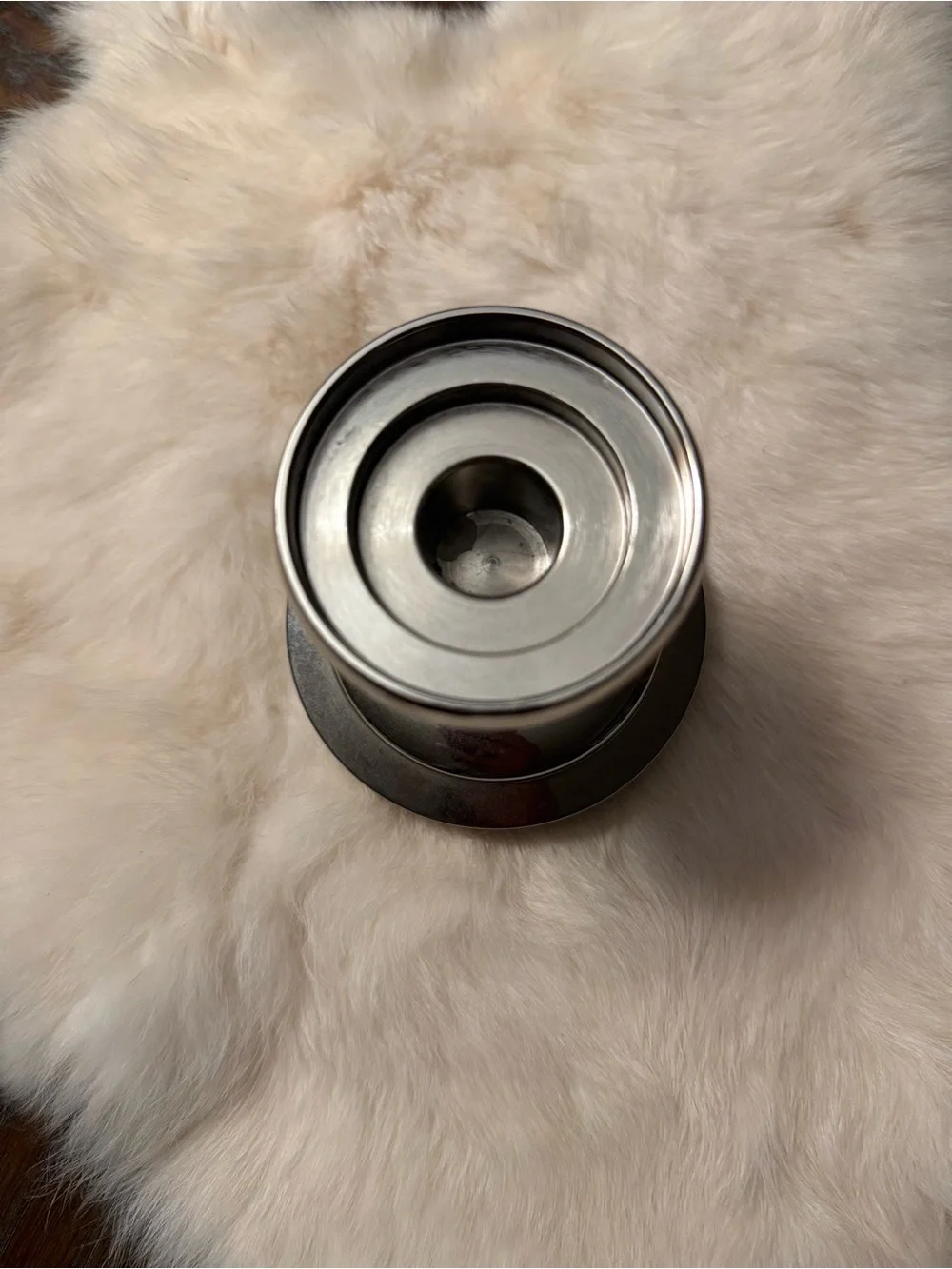 Waterford silver heavy Candle Holder